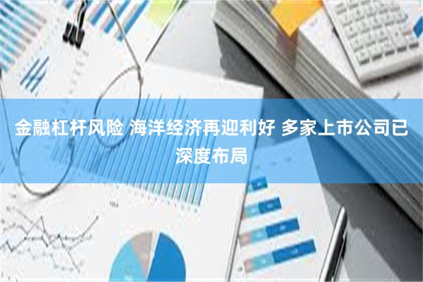 金融杠杆风险 海洋经济再迎利好 多家上市公司已深度布局